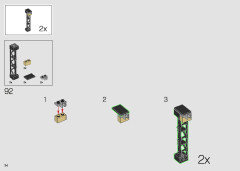LEGO 10292 instructions page 114 – build guide