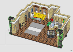 LEGO 10292 instructions page 115 – build guide