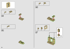 LEGO 10292 instructions page 118 – build guide