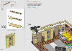 LEGO 10292 instructions page 122 – build guide