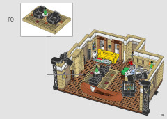 LEGO 10292 instructions page 125 – build guide