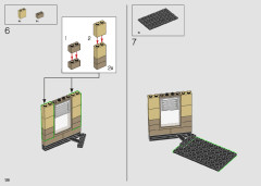 LEGO 10292 instructions page 128 – build guide