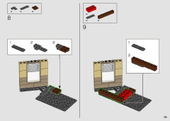 LEGO 10292 instructions page 129 – build guide