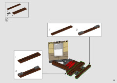LEGO 10292 instructions page 131 – build guide