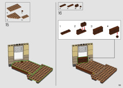 LEGO 10292 instructions page 133 – build guide