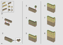 LEGO 10292 instructions page 134 – build guide