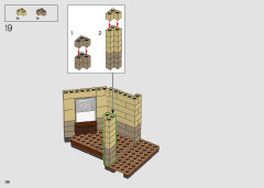 LEGO 10292 instructions page 136 – build guide