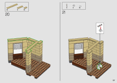 LEGO 10292 instructions page 137 – build guide