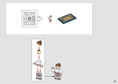 LEGO 10292 instructions page 139 – build guide