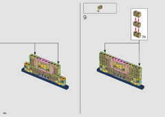 LEGO 10292 instructions page 144 – build guide