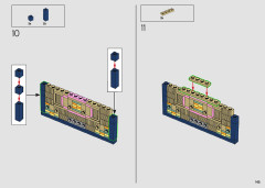 LEGO 10292 instructions page 145 – build guide