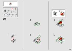 LEGO 10292 instructions page 153 – build guide