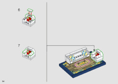 LEGO 10292 instructions page 154 – build guide