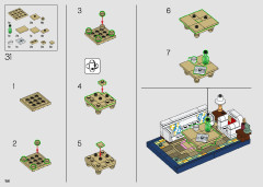 LEGO 10292 instructions page 156 – build guide