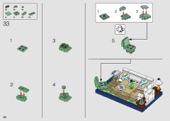 LEGO 10292 instructions page 158 – build guide