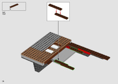 LEGO 10292 instructions page 174 – build guide