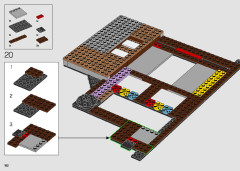 LEGO 10292 instructions page 182 – build guide
