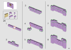 LEGO 10292 instructions page 187 – build guide
