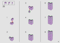 LEGO 10292 instructions page 191 – build guide