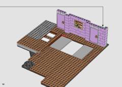 LEGO 10292 instructions page 192 – build guide
