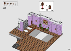 LEGO 10292 instructions page 199 – build guide