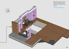 LEGO 10292 instructions page 205 – build guide