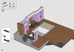 LEGO 10292 instructions page 208 – build guide