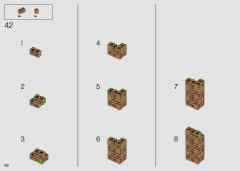 LEGO 10292 instructions page 212 – build guide