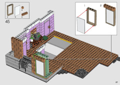 LEGO 10292 instructions page 217 – build guide