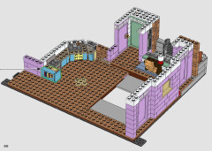 LEGO 10292 instructions page 242 – build guide