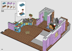 LEGO 10292 instructions page 244 – build guide