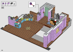 LEGO 10292 instructions page 246 – build guide