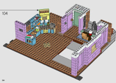 LEGO 10292 instructions page 254 – build guide