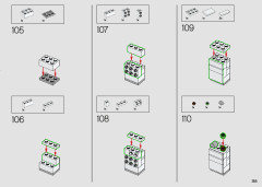 LEGO 10292 instructions page 255 – build guide