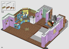 LEGO 10292 instructions page 260 – build guide