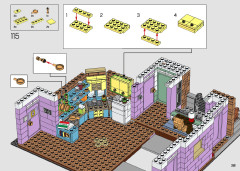LEGO 10292 instructions page 261 – build guide