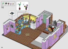 LEGO 10292 instructions page 262 – build guide