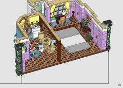 LEGO 10292 instructions page 279 – build guide