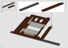 LEGO 10292 instructions page 36 – build guide