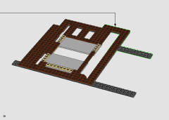 LEGO 10292 instructions page 38 – build guide