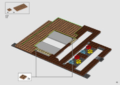 LEGO 10292 instructions page 45 – build guide