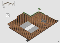 LEGO 10292 instructions page 49 – build guide
