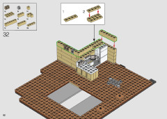 LEGO 10292 instructions page 62 – build guide