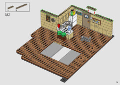 LEGO 10292 instructions page 75 – build guide