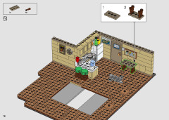 LEGO 10292 instructions page 76 – build guide