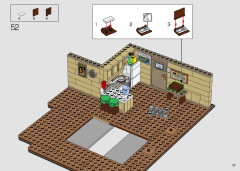 LEGO 10292 instructions page 77 – build guide