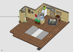 LEGO 10292 instructions page 84 – build guide