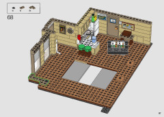 LEGO 10292 instructions page 87 – build guide