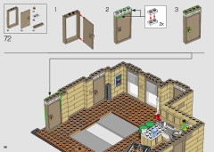 LEGO 10292 instructions page 96 – build guide