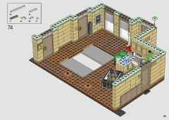 LEGO 10292 instructions page 99 – build guide